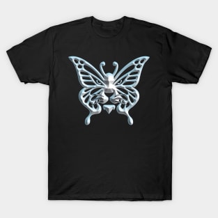 Wolf and butterfly 3d super soft blend drawing cute cool colorful T-Shirt